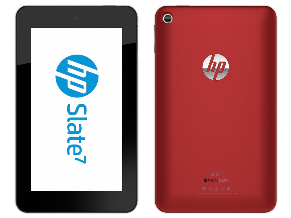 Tablette HP Slate 7 2801 Rouge (E0P94AA)