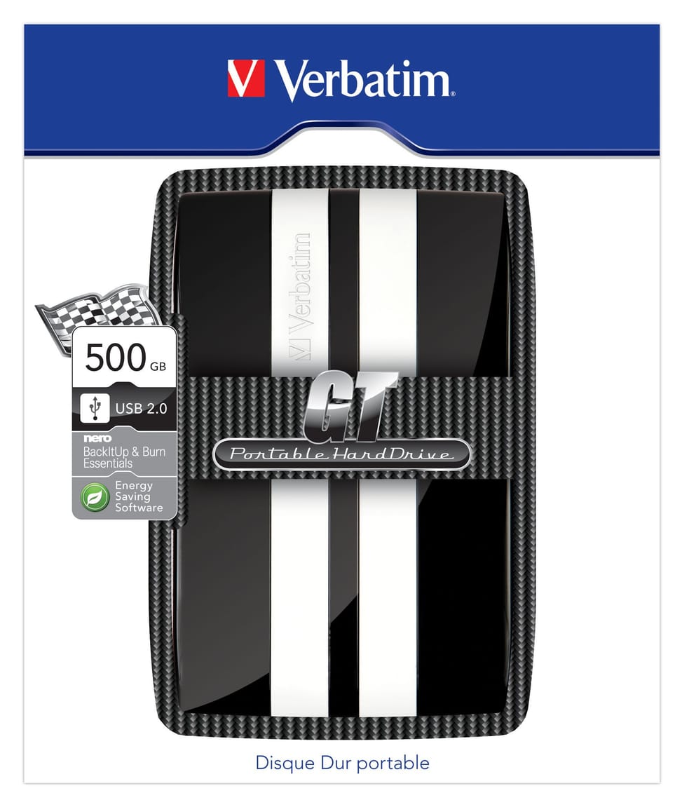 Disque dur portable Verbatim version GT 500 GB