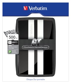 Disque dur portable Verbatim version GT 500 GB