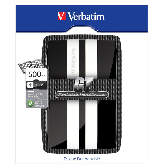 Disque dur portable Verbatim version GT 500 GB