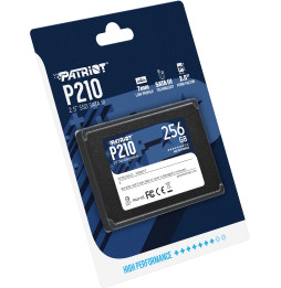 Disque Dur interne SSD Patriot P210 SATA III 2.5" 256 Go (P210S256G25)