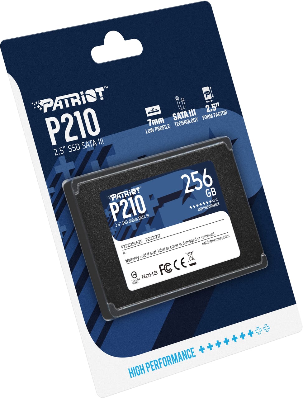 Patriot P210 SATA III 2.5" 256 GB Internal SSD (P210S256G25) — image 6