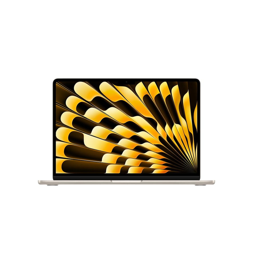 Apple MacBook Air M4 13 pouces (2025) Lumière stellaire 32Go/1To (MC6A4FN/A-32GB-1TB-35W) — image 1