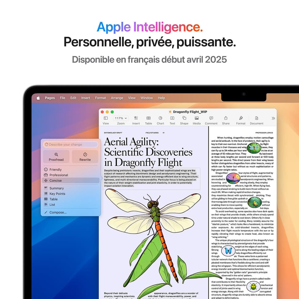 Apple MacBook Air M4 15 pouces (2025) Argent 16Go/512 Go (MW1H3FN/A) — image 4