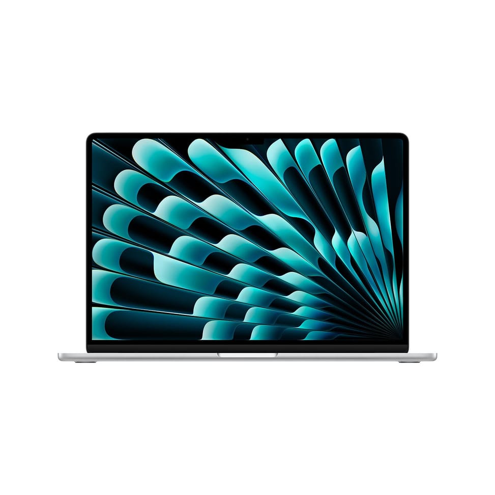 Apple MacBook Air M4 15 pouces (2025) Argent 24Go/512 Go (MC6J4FN/A) — image 1
