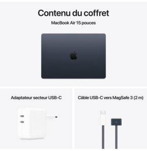 Apple MacBook Air M4 15 pouces (2025) (MC6L4)