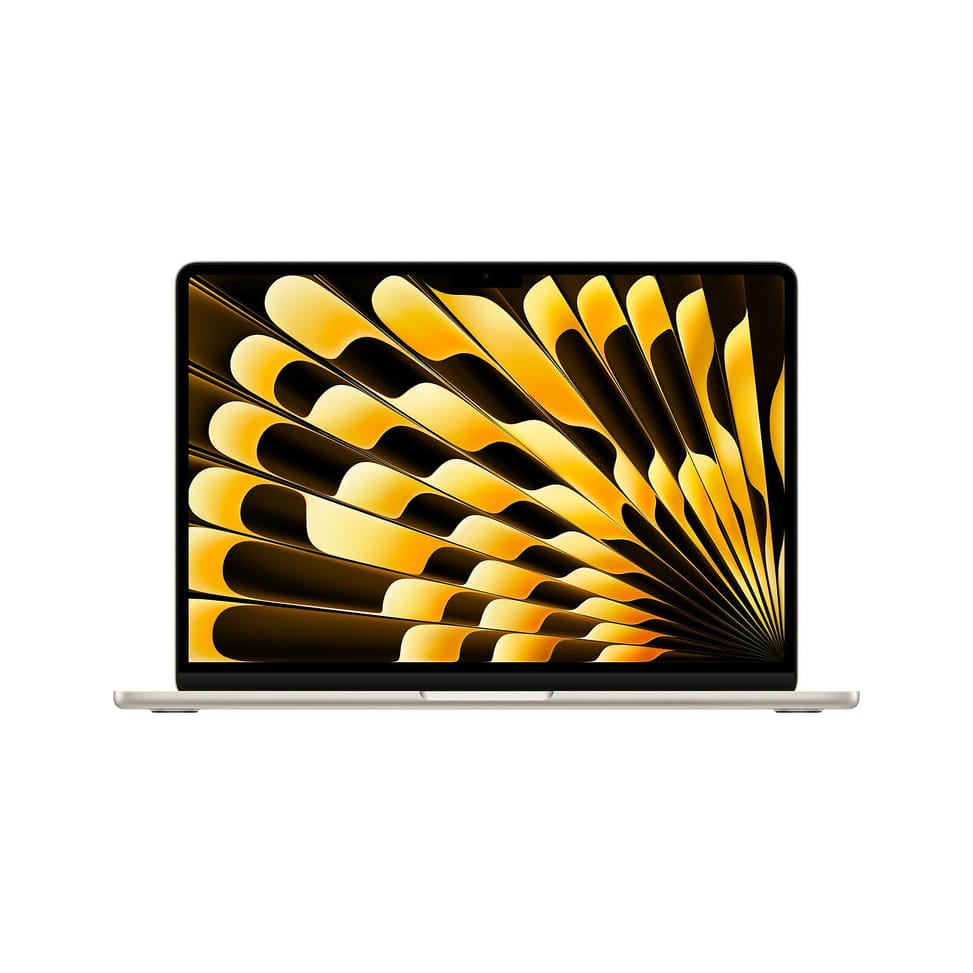 Apple MacBook Air M3 13 pouces (2024) Lumière stellaire 16 Go/256 Go (MC8J4FN/A) — image 1