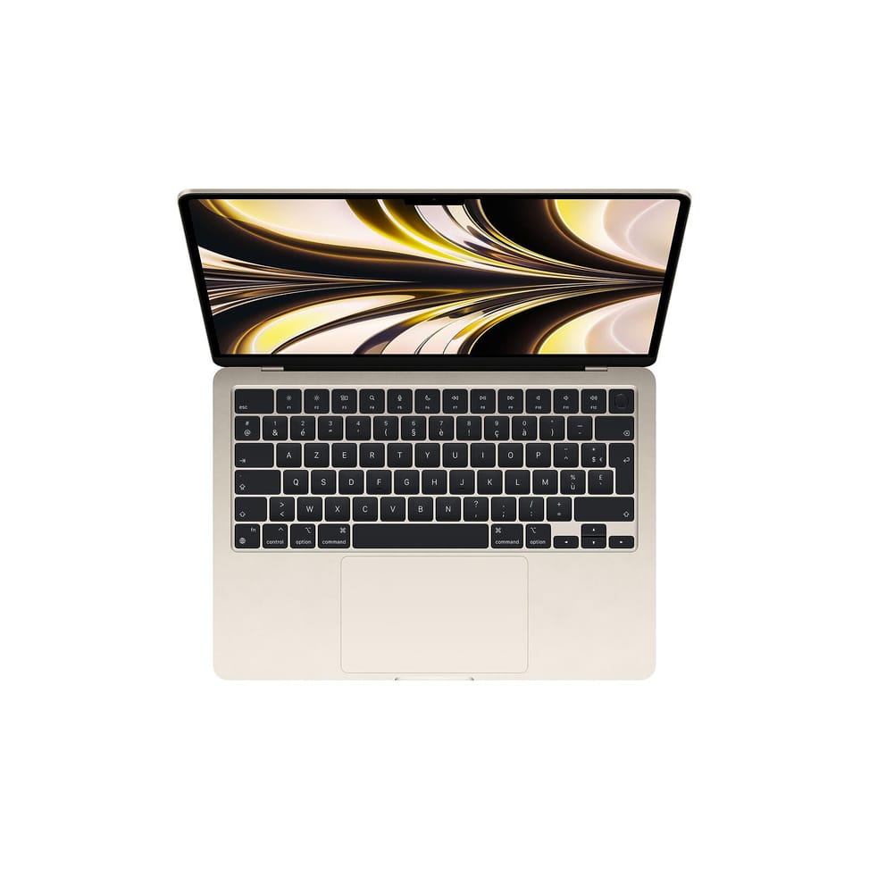 Apple MacBook Air M2 13 pouces (2022) Lumière stellaire 16 Go/256 Go (MC7W4FN/A) — image 3