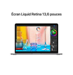 Apple MacBook Air M2 13 pouces (2022) Gris sidéral 16 Go/256 Go (MC7U4FN/A)