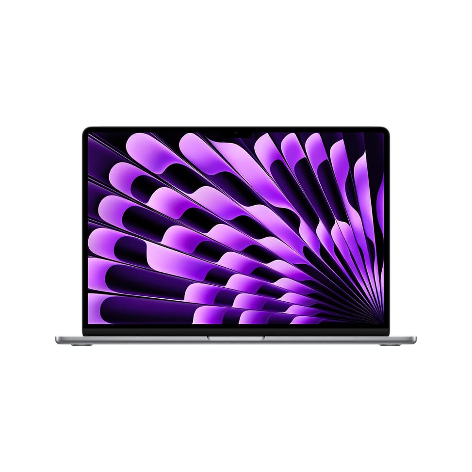 Apple MacBook Air M3 15 pouces (2024) Gris sidéral 8Go/512 Go (MRYN3FN/A) — image 1