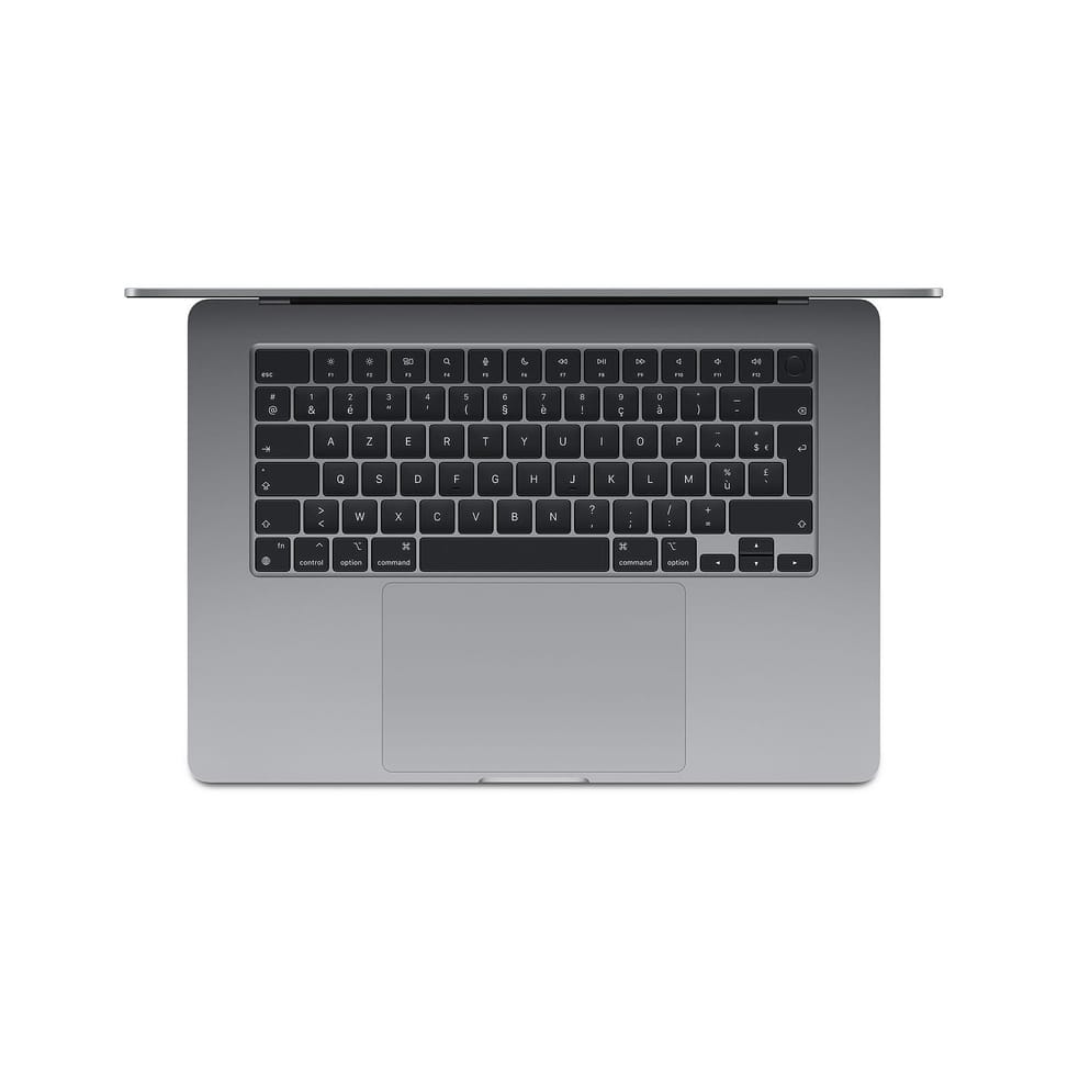 Apple MacBook Air M3 15 pouces (2024) Gris sidéral 8Go/256 Go (MRYM3FN/A) — image 2