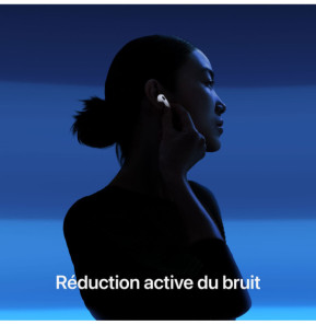 Apple AirPods Apple AirPods 4 avec Réduction active du bruit