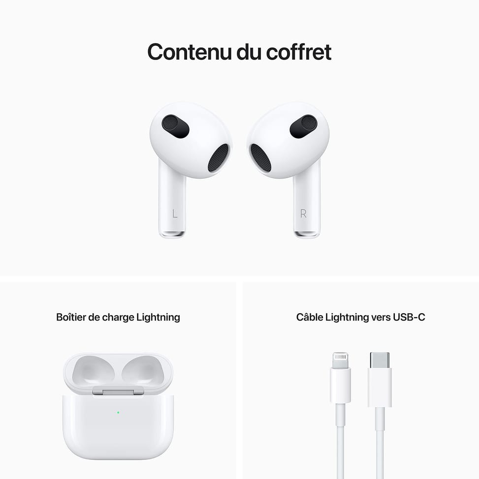 Apple AirPods Apple AirPods 3 - Boîtier charge Lightning — image 5