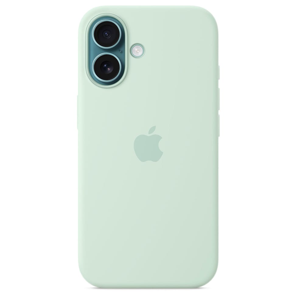 Apple Silicone Case with MagSafe Aigue-Marine Apple iPhone 16 — image 1
