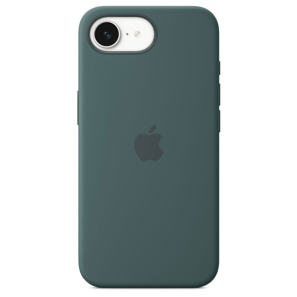 Apple Silicone Case Lake Green Apple iPhone 16e — image 1