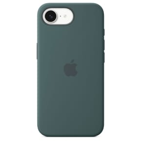جراب سيليكون Apple أخضر بحيري لـ Apple iPhone 16e