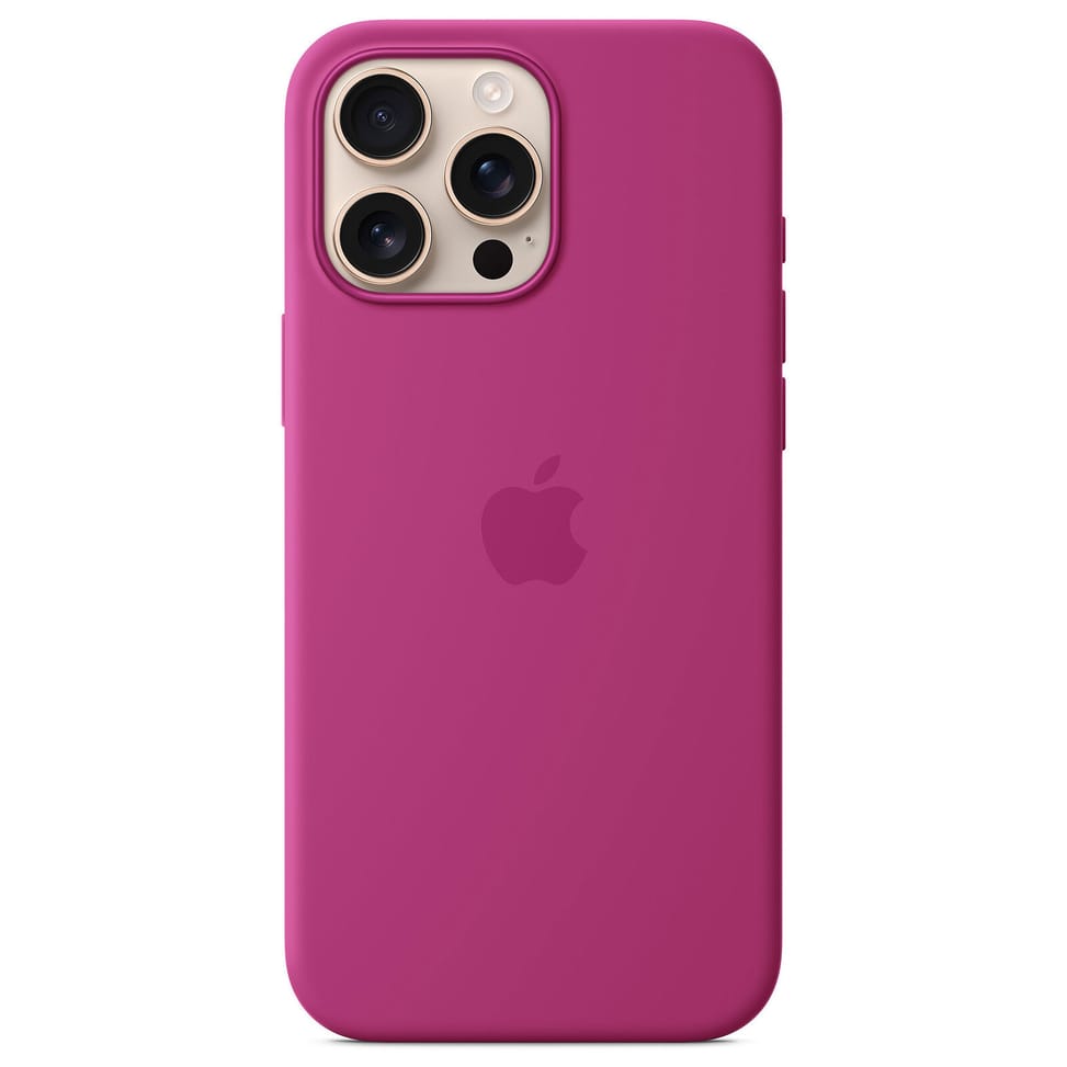 Apple Silicone Case with MagSafe Fuchsia Apple iPhone 16 Pro Max — image 1