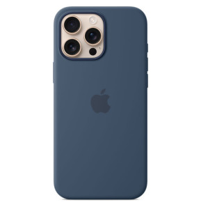 Apple Silicone Case with MagSafe Denim Apple iPhone 16 Pro Max