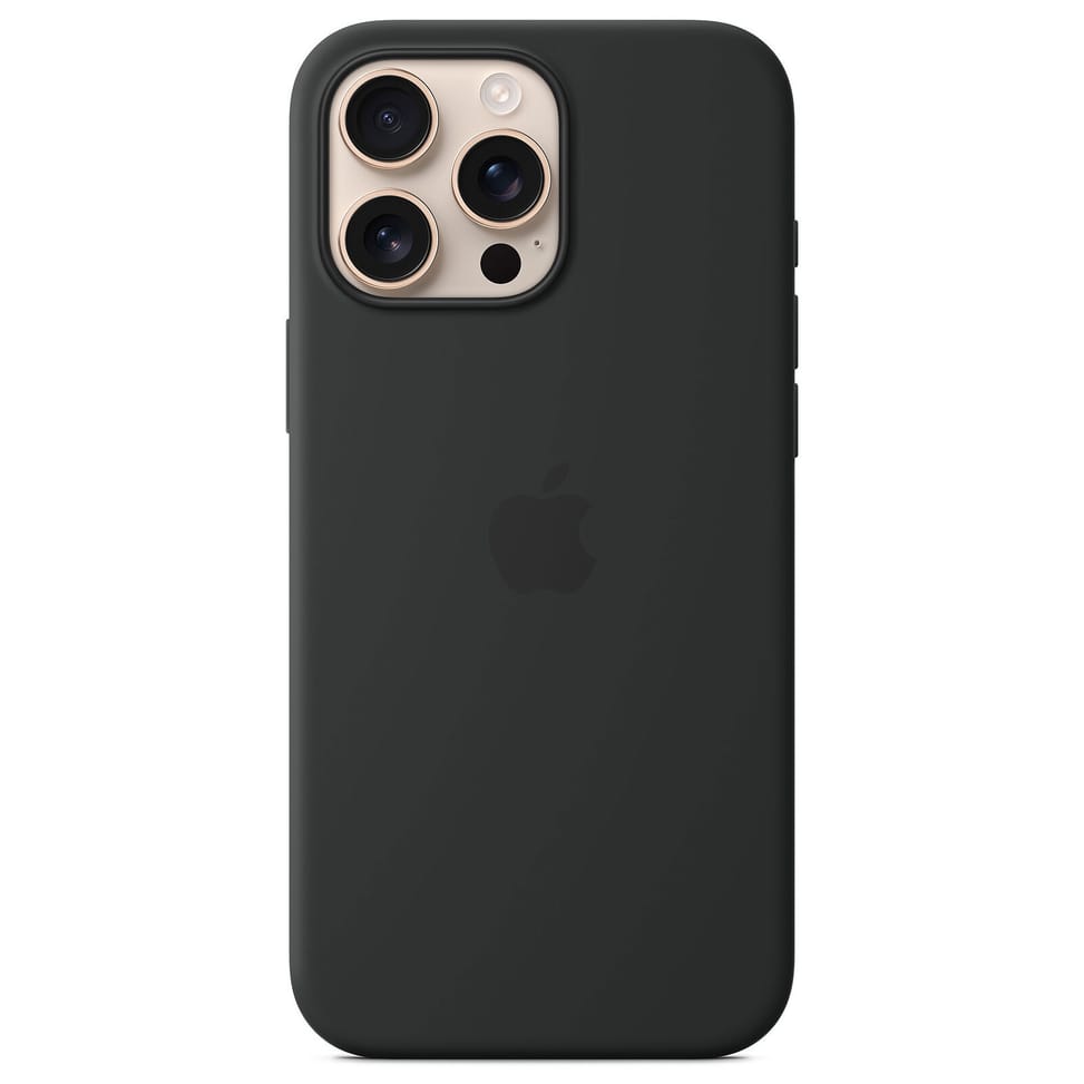 Apple Silicone Case with MagSafe Black for Apple iPhone 16 Pro Max — image 1