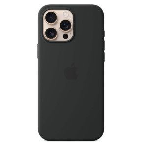 Apple Silicone Case with MagSafe Noir Apple...