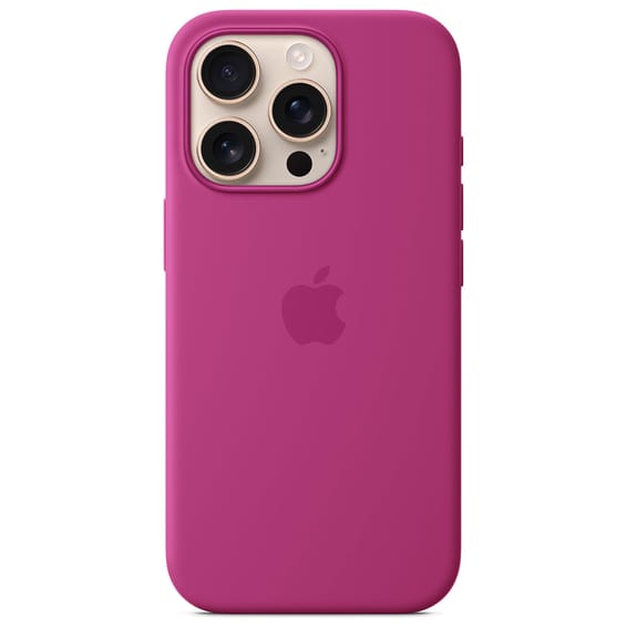 Apple Silicone Case with MagSafe Fuchsia Apple iPhone 16 Pro