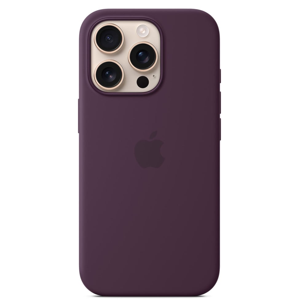 Apple Silicone Case with MagSafe Prune Apple iPhone 16 Pro