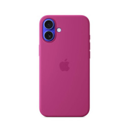 Apple Silicone Case with MagSafe Fuchsia Apple iPhone 16 Plus