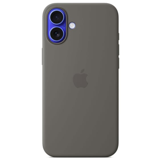 Apple Silicone Case with MagSafe Gris Minéral Apple iPhone 16 Plus