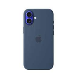 Apple Silicone Case with MagSafe Denim Apple iPhone 16 Plus