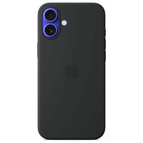 Apple Silicone Case with MagSafe Noir Apple iPhone 16 Plus