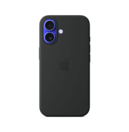 Apple Silicone Case with MagSafe Noir Apple iPhone 16