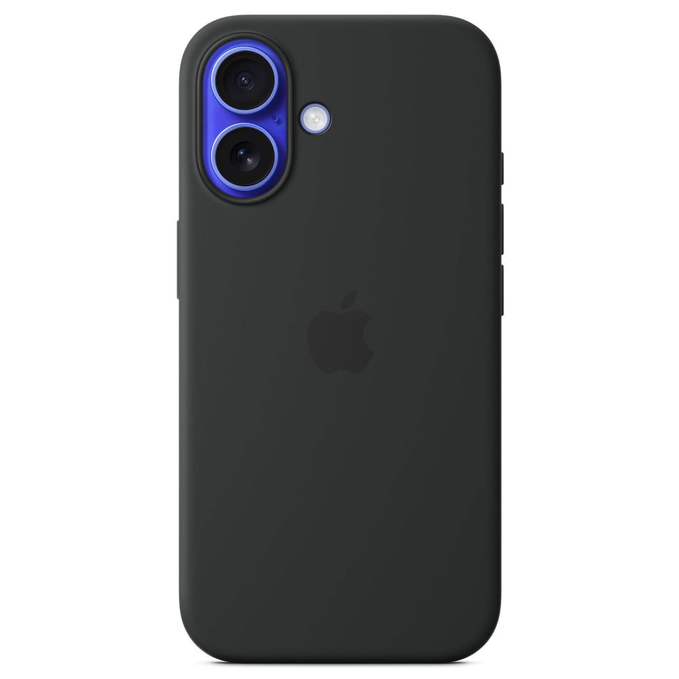Apple Silicone Case with MagSafe Black Apple iPhone 16 — image 1