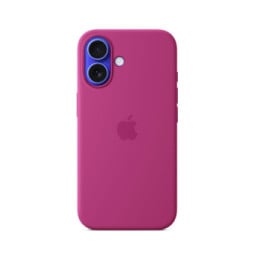 Apple Silicone Case with MagSafe Fuchsia Apple iPhone 16