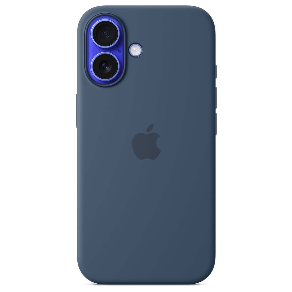 Apple Silicone Case with MagSafe Denim Apple iPhone 16 — image 1