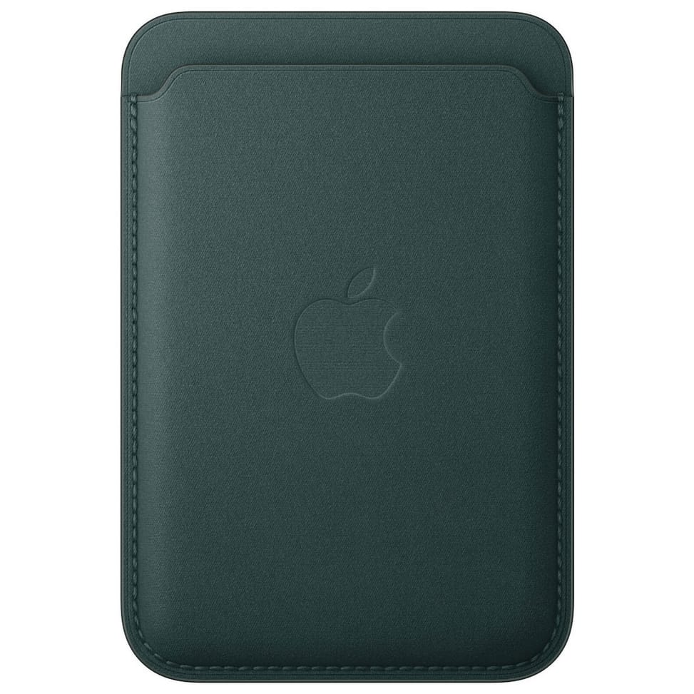 Apple FineWoven Wallet with MagSafe Vert Foncé pour Apple iPhone — image 1