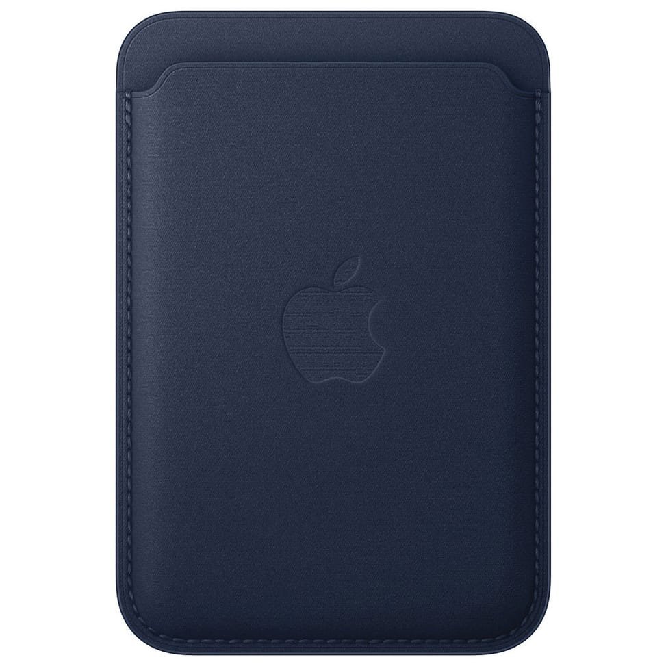 Apple FineWoven Wallet with MagSafe Bleu Intense pour Apple iPhone — image 1