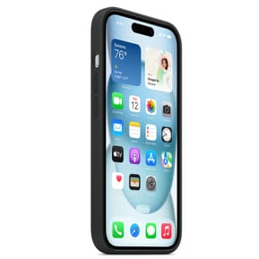 Apple Silicone Case with MagSafe Noir Apple iPhone 15 — image 2