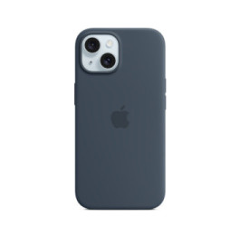 Apple Silicone Case with MagSafe Bleu Orage Apple iPhone 15