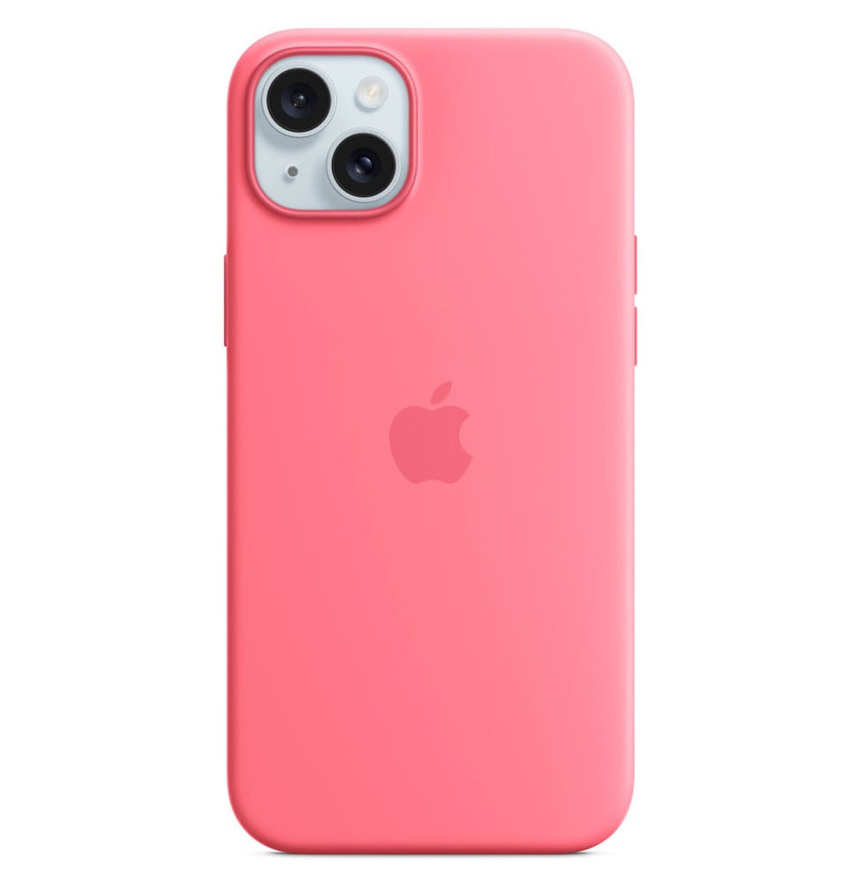 Coque Little Boutik Pour IPhone 15 Plus – Silicone Rose – NEUVE