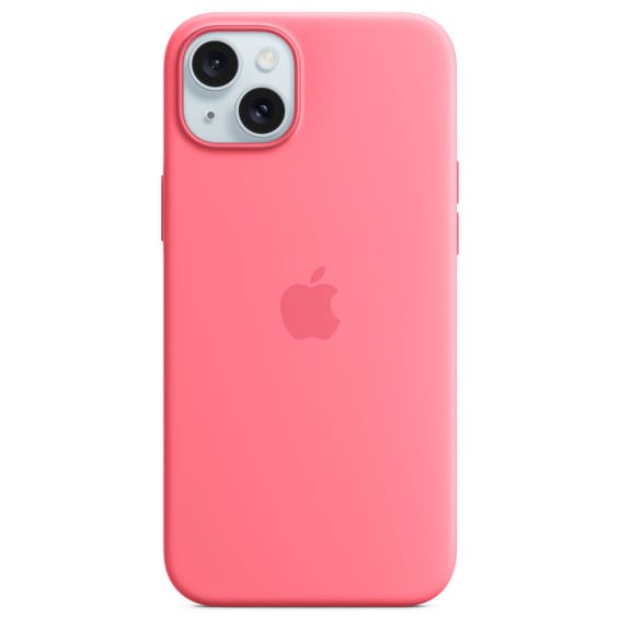 Apple Silicone Case with MagSafe Rose Apple iPhone 15 Plus