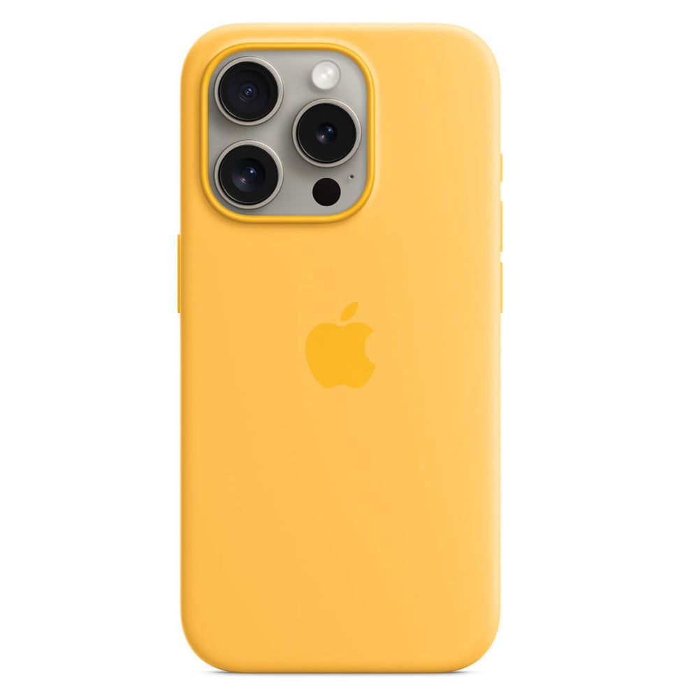 Apple Silicone Case with MagSafe Rayon de Soleil Apple iPhone 15 Pro