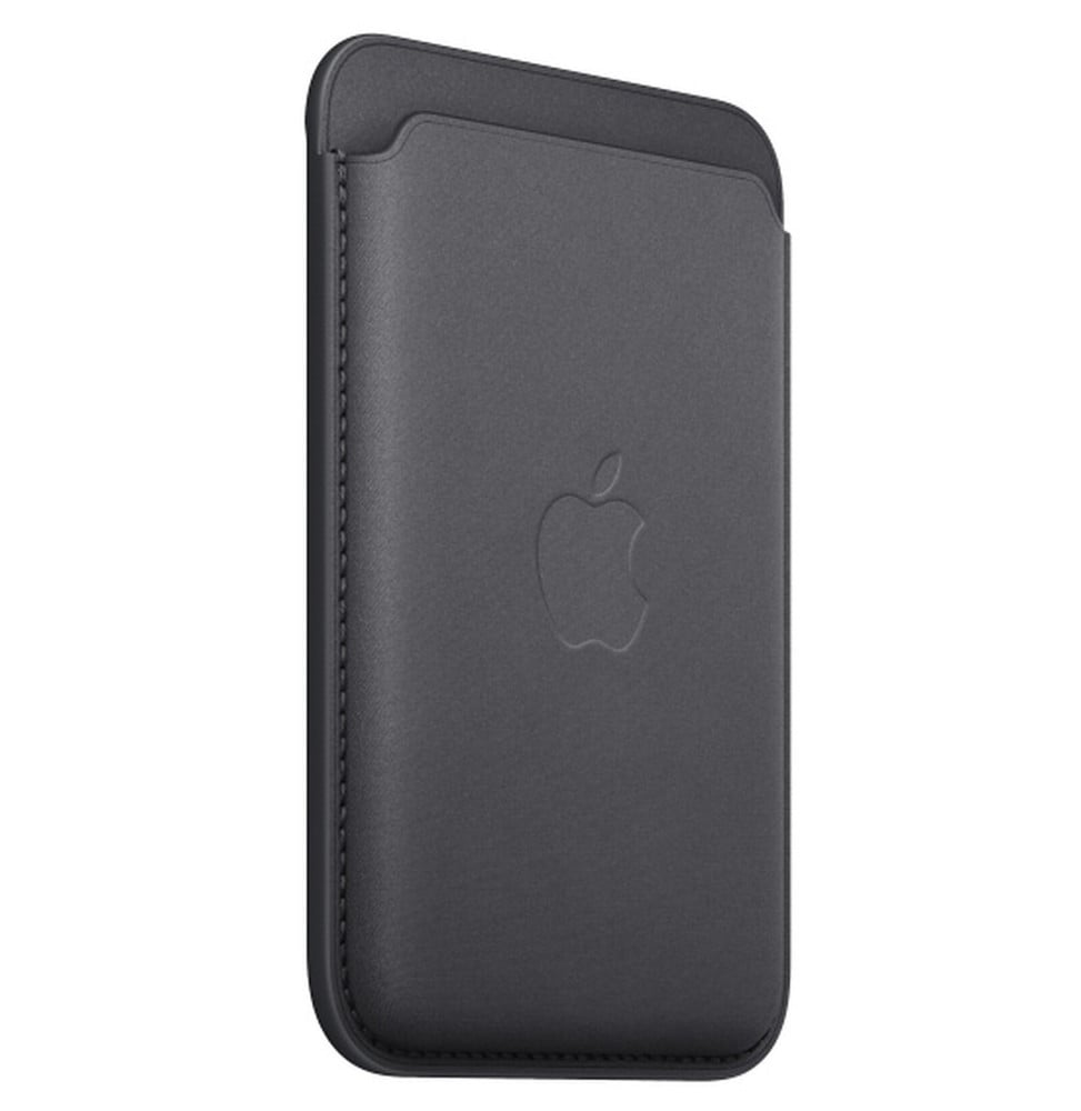 Apple FineWoven Wallet with MagSafe Noir pour Apple iPhone