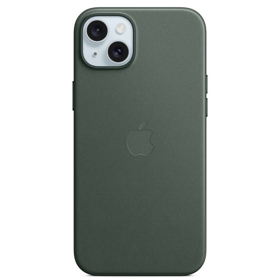 Apple FineWoven with MagSafe Chêne Vert Apple iPhone 15 Plus