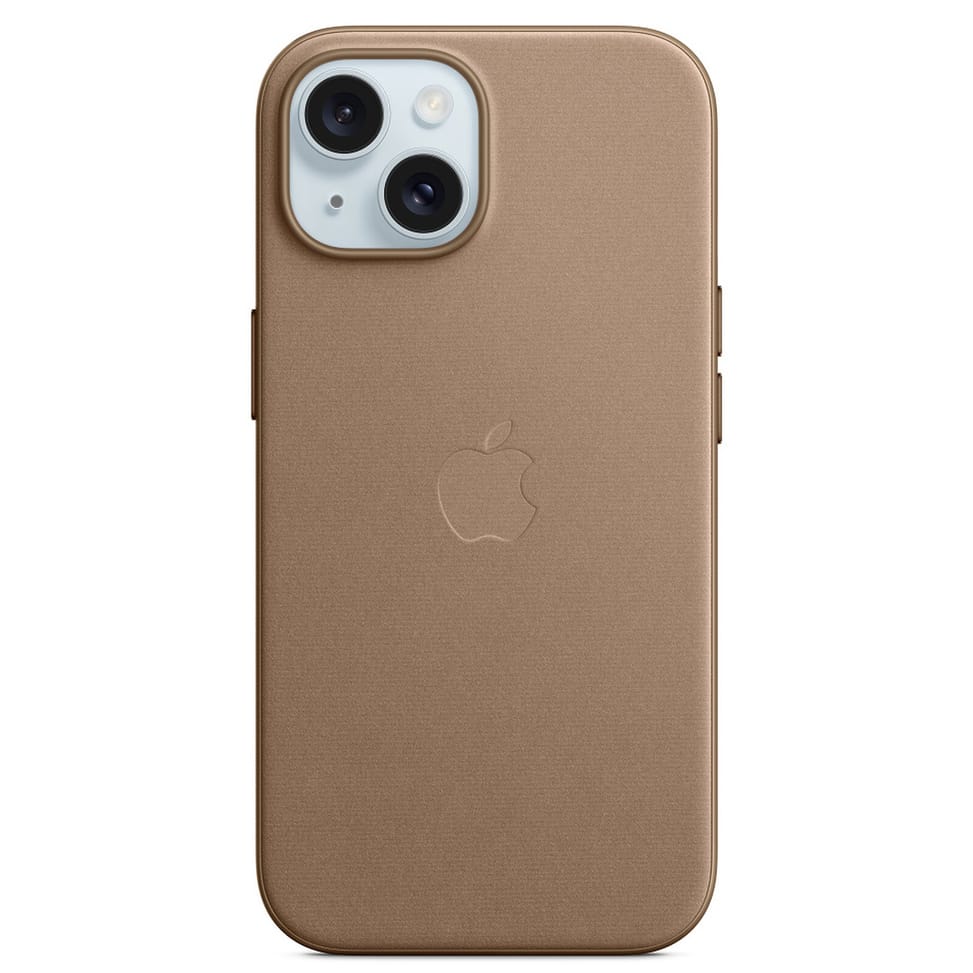 Apple FineWoven with MagSafe Taupe Apple iPhone 15 — image 1