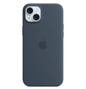 Apple Silicone Case with MagSafe Bleu Orage Apple iPhone 15 Plus