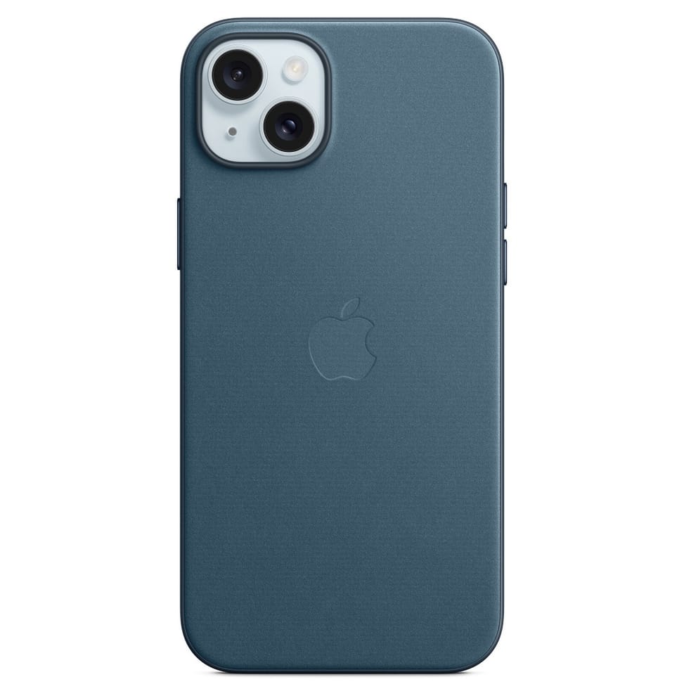 Apple FineWoven with MagSafe Bleu Pacifique Apple iPhone 15 Plus — image 1