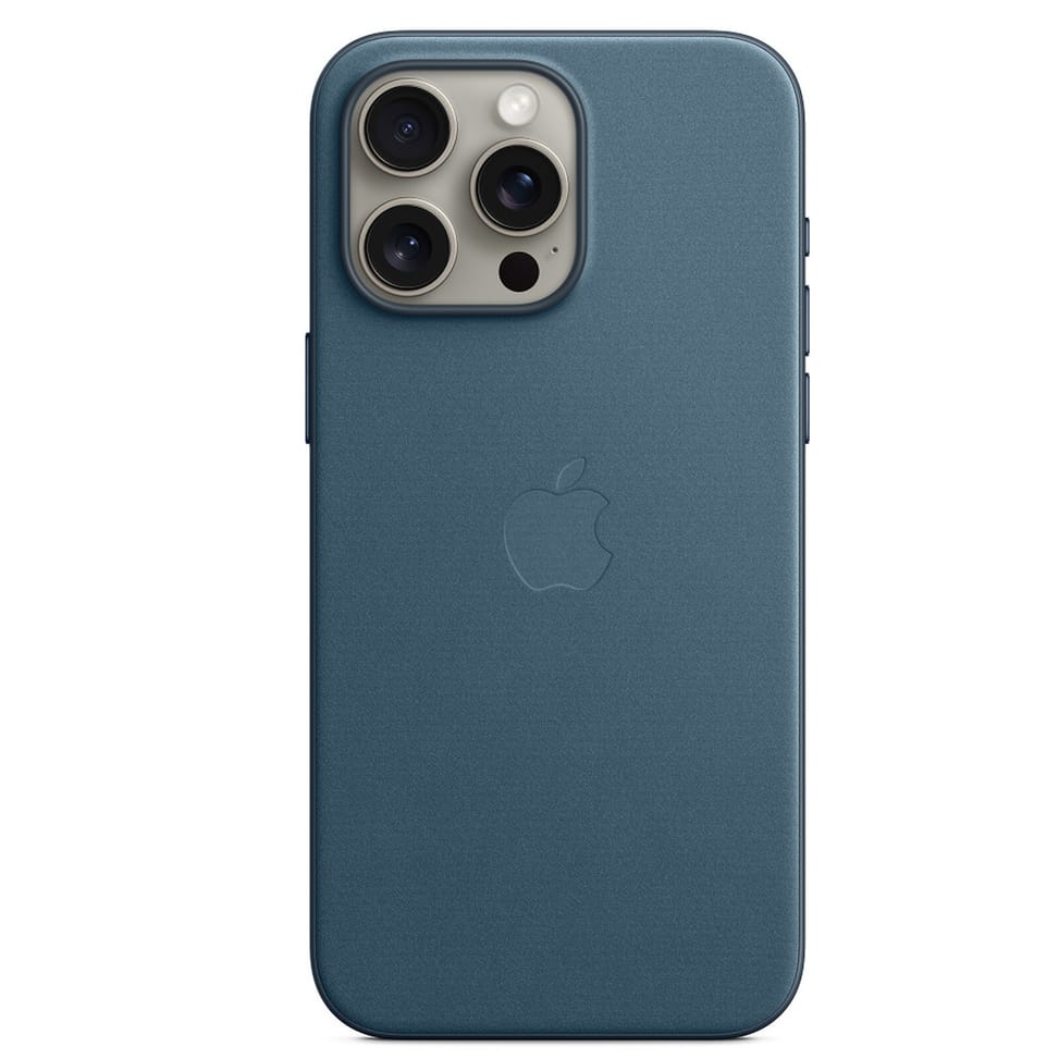 Apple FineWoven with MagSafe Bleu Pacifique Apple iPhone 15 Pro Max — image 1