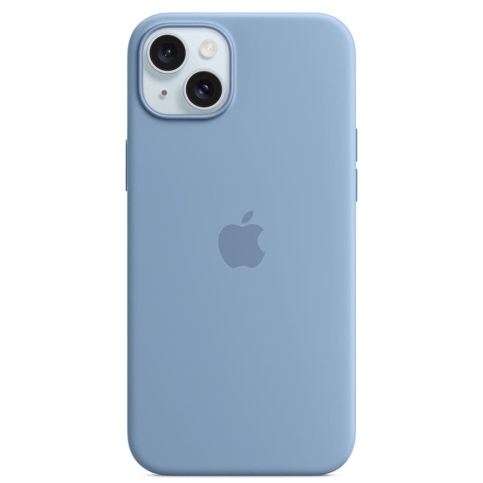 Apple Silicone Case with MagSafe Bleu Hiver Apple iPhone 15 Plus — image 1