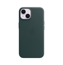 Apple Leather Case with MagSafe Vert forêt Apple iPhone 14