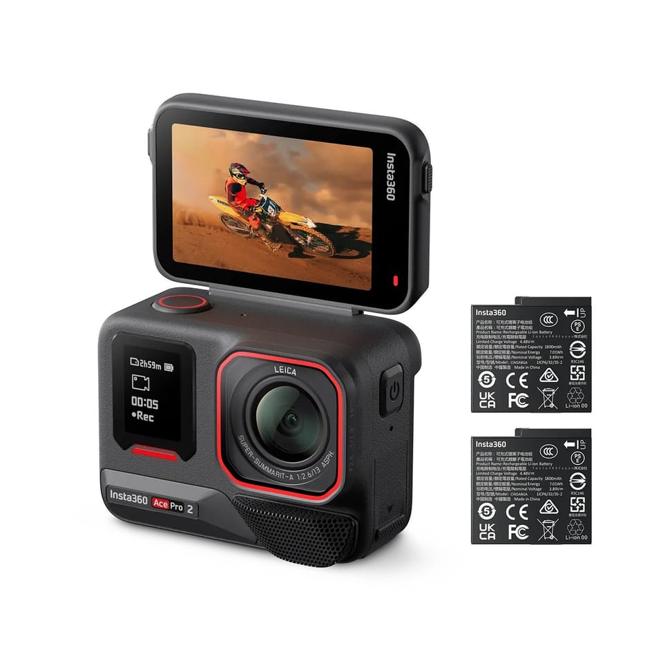Insta360 Ace Pro 2 Pack Standard Double batterie — image 1